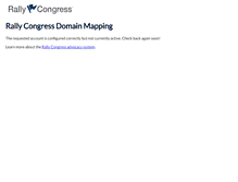 Tablet Screenshot of 02910.rallycongress.com